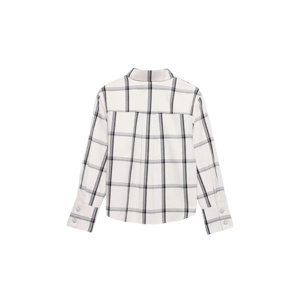 Mint Velvet Cream Cotton Check Shirt